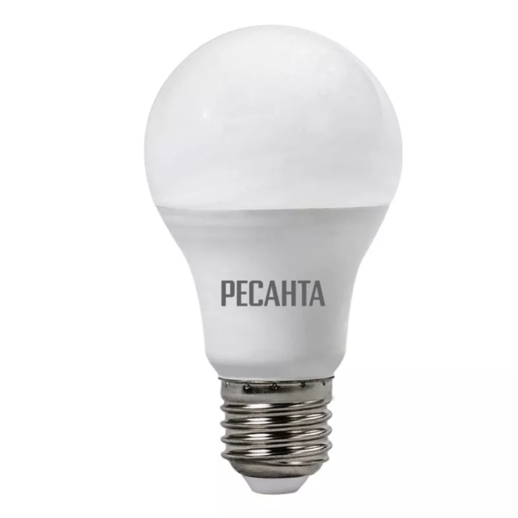 Лампа светодиодная РЕСАНТА LL-R-A60-11W-230-4K-E27 76/1/16 купить в Кургане