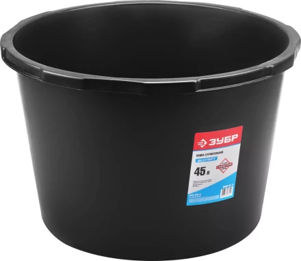 Кадка ЗУБР &quot;ЭКСПЕРТ&quot; строительная пластмассовая, 45л 06095-45_z03 купить в Кургане