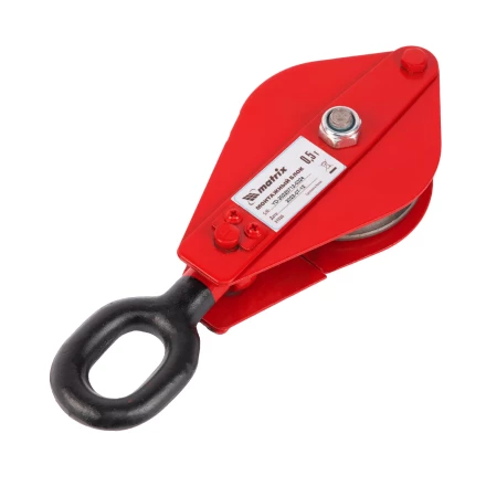 Блок монтажный с проушиной, 0,5  т Matrix 51926 купить в Кургане