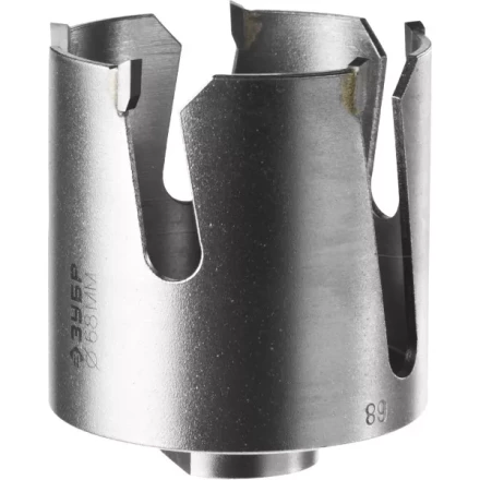 Коронка ЗУБР &quot;ПРОФИ&quot; &quot;ПРОУНИВЕРСАЛ&quot;, твердосплав резцы, бетон, кирпич, керам, цв мет, гипсокарт, пласт, дерево, d=68мм 29514-68 купить в Кургане