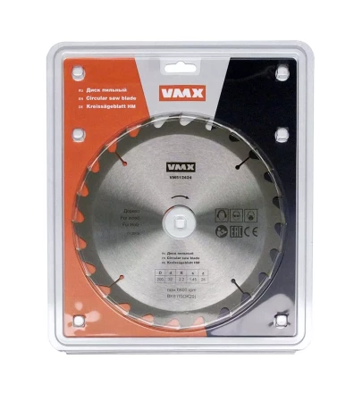 Диск пильный ф200х32 z24 дерево VMX 512424 купить в Кургане