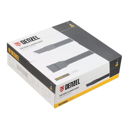 Шланг для пылесоса 4 м с адаптерами для Denzel RVC20, RVC30, LVC20, LVC30 28219 купить в Кургане