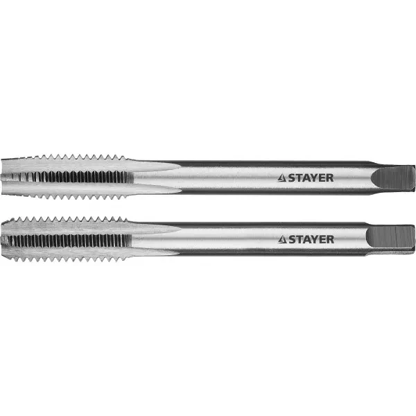 Комплект метчиков STAYER "MASTER", сталь 9ХС, М8х1,25, 2 шт 28025-08-1.25-H2 купить в Кургане