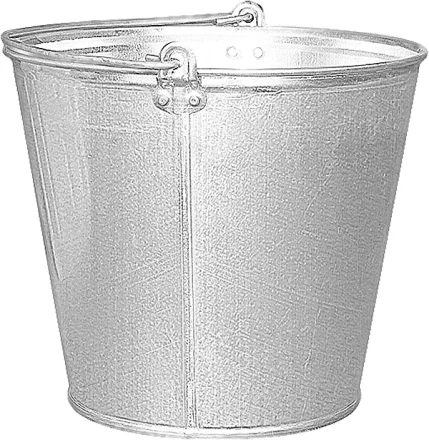 Ведро, 9 л, оцинкованное  СИБРТЕХ Россия 67590 купить в Кургане