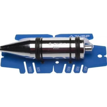 Отвес ЗУБР &quot;ЭКСПЕРТ&quot; строительный со шнуром и безопасным наконечником, 800г 06347-80_z01 купить в Кургане