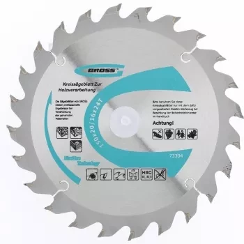 Пильный диск по дереву 160 x 20/16 x 48Т GROSS 73309 купить в Кургане