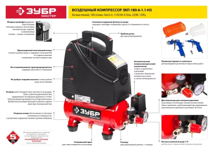 Компрессор воздушный ЗКП-180-6-1.1-Н3 серия МАСТЕР купить в Кургане