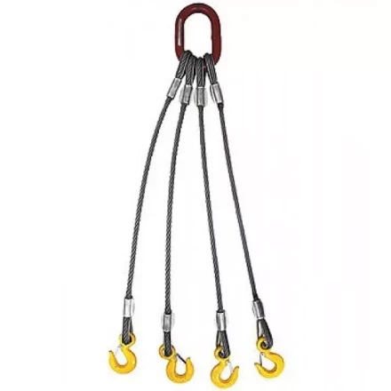 Строп канатный TOR 4СК г/п 6,3 т 4,0 м 140644 купить в Кургане