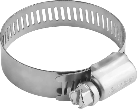 Хомуты нержавеющие с просечной лентой 127 мм пакет серия ПРОФЕССИОНАЛ купить в Кургане