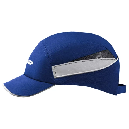 ЗУБР БИНОМ, синяя, ударопрочный корпус, укороченный козырёк 55 мм, размер от 54 до 59 см, защитная каскетка, Профессионал (11095) купить в Кургане