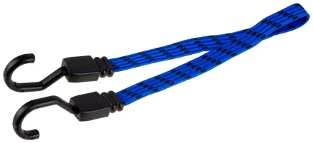 Лента ЗУБР &quot;ЭКСПЕРТ&quot; резиновая крепежная пластиковые крюки со стальным сердечником, 18 мм, 120 см. 1шт 40503-120 купить в Кургане