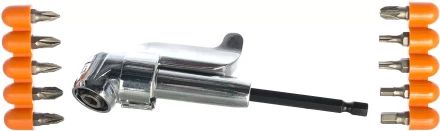 Угловая насадка на шуруповерт с набором бит 4932430173 AEG купить в Кургане