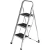 Лестница-стремянка СИБИН стальная c широкими ступенями, 3 ступени 38807-03 купить в Кургане