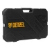 Набор инструментов, 1/2", 1/4", 3/8", CrV, S2, пластиковый кейс, 144 предмета// Denzel 15805 купить в Кургане