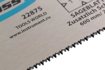 Пильное полотно для прецизионного стусла &quot;PIRANHA&quot; 600 мм каленый зуб 17 TPI GROSS 22875 купить в Кургане