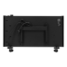 Конвектор электрический Denzel XCE-2000 B, 230 В, 2000 Вт, X-образный нагреватель черный 98129 купить в Кургане