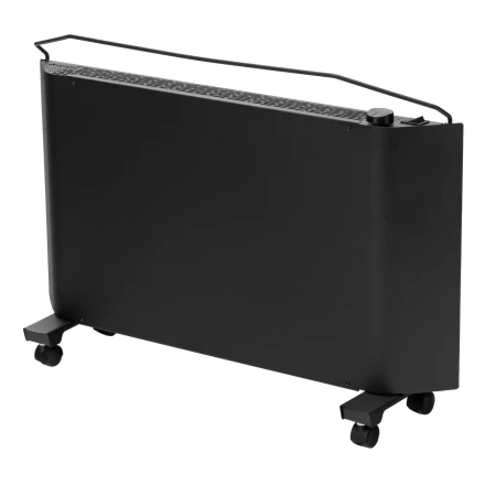 Конвектор электрический Denzel XCE-2000 B, 230 В, 2000 Вт, X-образный нагреватель черный 98129 купить в Кургане