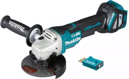 Аккумуляторная угловая шлифмашина Makita DGA518ZU (без АКБ и ЗУ, Bluetooth-соединение) купить в Кургане