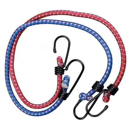 Шнур ЗУБР крепежный резиновый, со стальными крюками, 60см, 2шт 4-40507-060 купить в Кургане