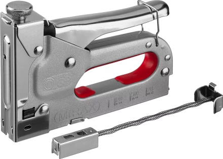Степлер для скоб 3-в-1: тип 140 (4-14 мм) / 300 (10-14 мм) / 28 (10-12 мм), MIRAX 3146 купить в Кургане