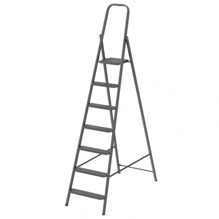 Стремянка 7 ступени компактная стальная Россия Сибртех 97947 купить в Кургане