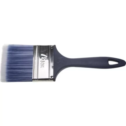 Кисть плоская ЗУБР "АКВА-СТАНДАРТ", искусственная щетина, пластмассовая ручка, 2"/50мм 01016-050 купить в Кургане