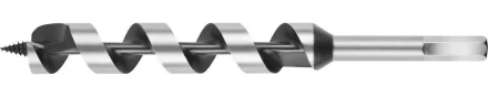 Сверло по дереву, спираль Левиса, HEX хвостовик, URAGAN 29465-235-25, d=25х235мм 29465-235-25 купить в Кургане