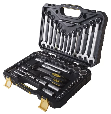 Набор инструмента 60 предметов пластиковый кейс 57056 купить в Кургане