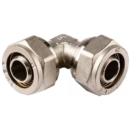 Уголок ЗУБР соединительный, цанга-цанга, 20х20х2,0, никель 51408-20 купить в Кургане