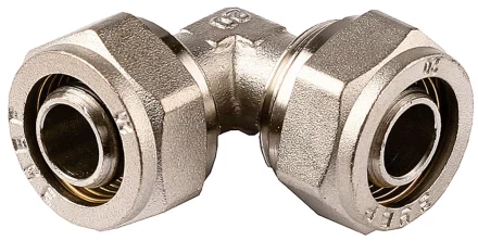 Уголок ЗУБР соединительный, цанга-цанга, 20х20х2,0, никель 51408-20 купить в Кургане