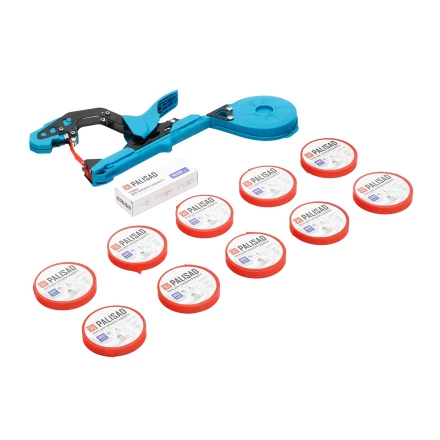 Набор, тапенер садовый для подвязки растений, скобы 10 000 шт., 11 лент 30 м, LUXE// Palisad 64534 купить в Кургане