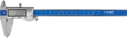 Штангенциркуль ЗУБР &quot;ЭКСПЕРТ&quot;, ШЦЦ-I-200-0,01,цифровой, нерж. сталь, металлический корпус,200мм, шаг измерения 0,01мм 34463-200 купить в Кургане