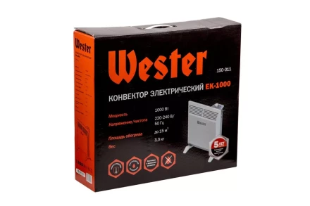 Конвектор WESTER EK 1000 купить в Кургане