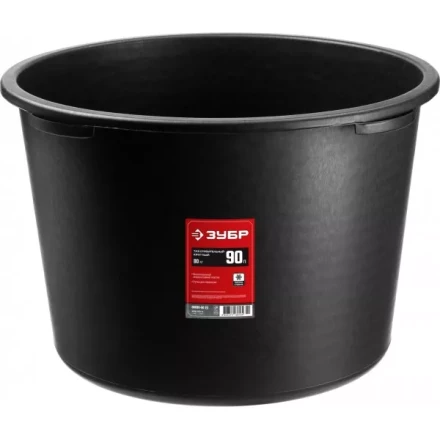 Кадка ЗУБР &quot;ЭКСПЕРТ&quot; строительная пластмассовая, 90л 06095-90_z03 купить в Кургане