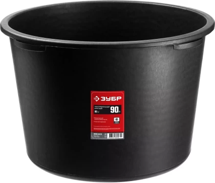 Кадка ЗУБР &quot;ЭКСПЕРТ&quot; строительная пластмассовая, 90л 06095-90_z03 купить в Кургане