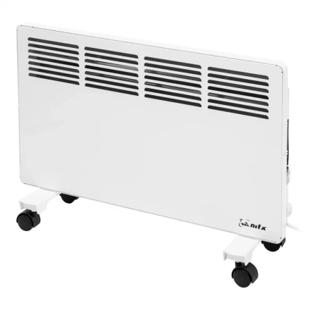 Конвектор электрический КМ-1500.2, 230 В, 1500 Вт, X-образный нагреватель, колеса, термостат // MTX 98125 купить в Кургане