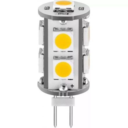 Лампа СВЕТОЗАР светодиодная &quot;LED technology&quot;, теплый белый свет (3000К), 12В, 1,8Вт (10) 44590-10 купить в Кургане