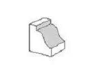 Фреза кромочная калевочная с подшипником  HOBBY диаметр 38,2мм H реза 18,2мм Кратон 1 09 03 065 купить в Кургане