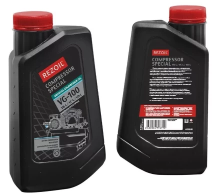 Масло компрессорное минеральное 0,96 л. VG-100 REZOIL COMPRESSOR Rezer купить в Кургане