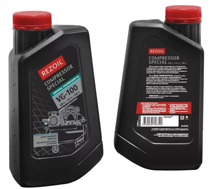 Масло компрессорное минеральное 0,96 л. VG-100 REZOIL COMPRESSOR Rezer купить в Кургане