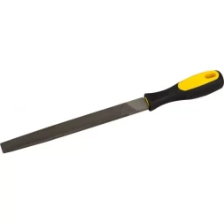 Напильник STAYER "PROFI" плоский, с двухкомпонентной рукояткой, № 1, 150мм 16601-15-1