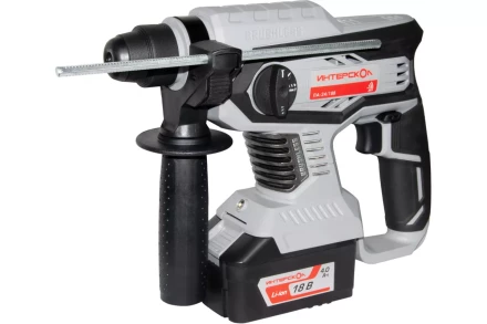 Аккумуляторный перфоратор Интерскол ПА-24/18В (579.4.1.70) Li-ion АПИ (кейс, 1 х 4Ач, ЗУ) купить в Кургане