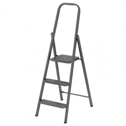 Стремянка 3 ступени компактная стальная Россия Сибртех 97943 купить в Кургане