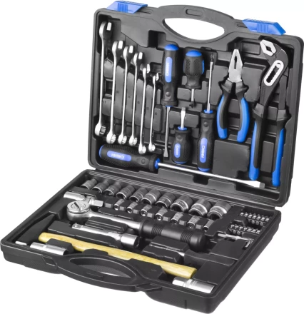 Набор слесарно-монтажного инструмента СИБИН, 56 предметов 27765-H56 купить в Кургане