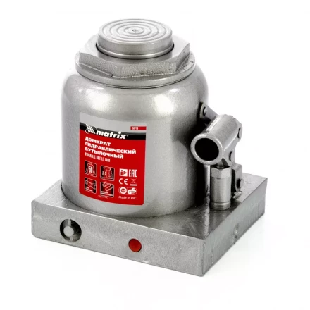 Домкрат гидравлический бутылочный 50 т Matrix 50779 купить в Кургане