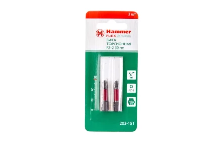 Бита HAMMER PZ2 30мм (2шт.) купить в Кургане