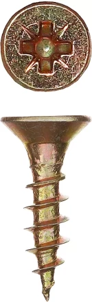 Шурупы ЗУБР &quot;МАСТЕР&quot; по дереву желтопассивированные, 5.0x20мм, 45шт 300396-50-020 купить в Кургане