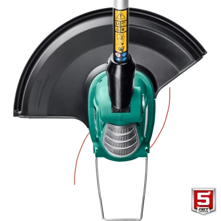 ЗУБР 600 Вт, ш/с 33 см, сетевой триммер (ТСН-33-600) купить в Кургане