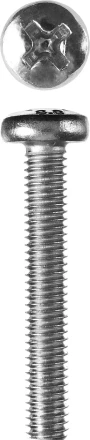 Винт ЗУБР &quot;МАСТЕР&quot; DIN 7985, класс прочности 4.8, оцинкованный, M6x45мм, 5кг 303150-06-045 купить в Кургане