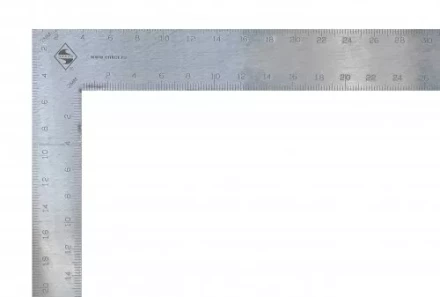 Угольник плоский 300х200мм шкала 2мм Энкор 10869 купить в Кургане